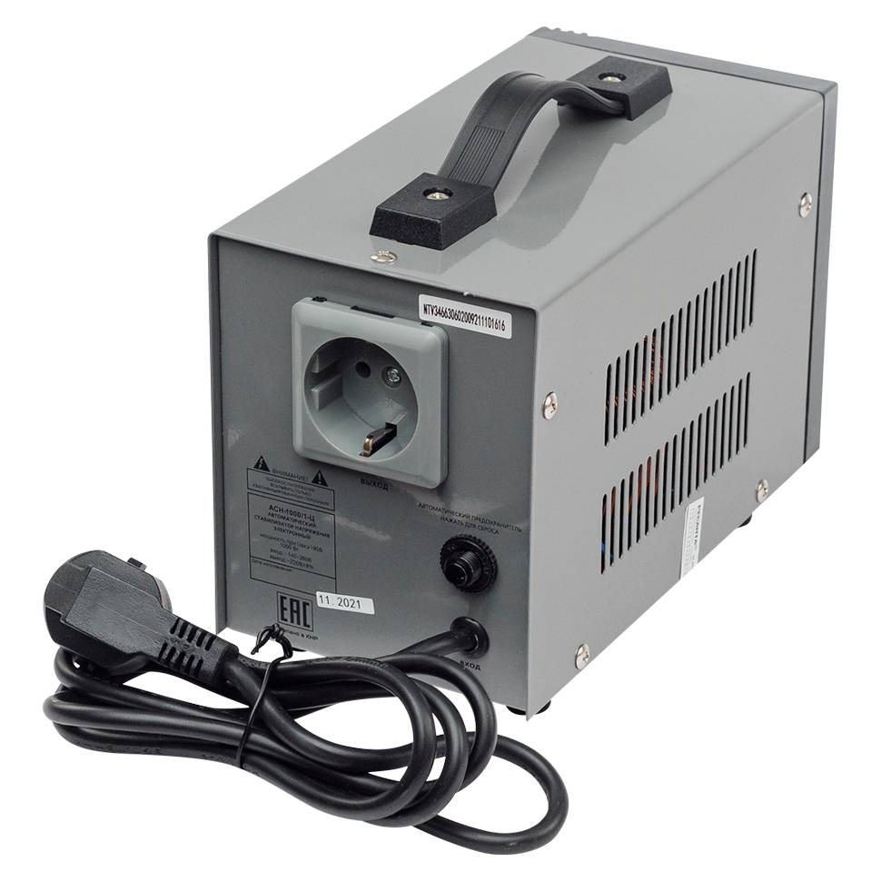 Стабилизатор напряжения Ресанта АСН-/1-Ц 1 кВт 63/6/7