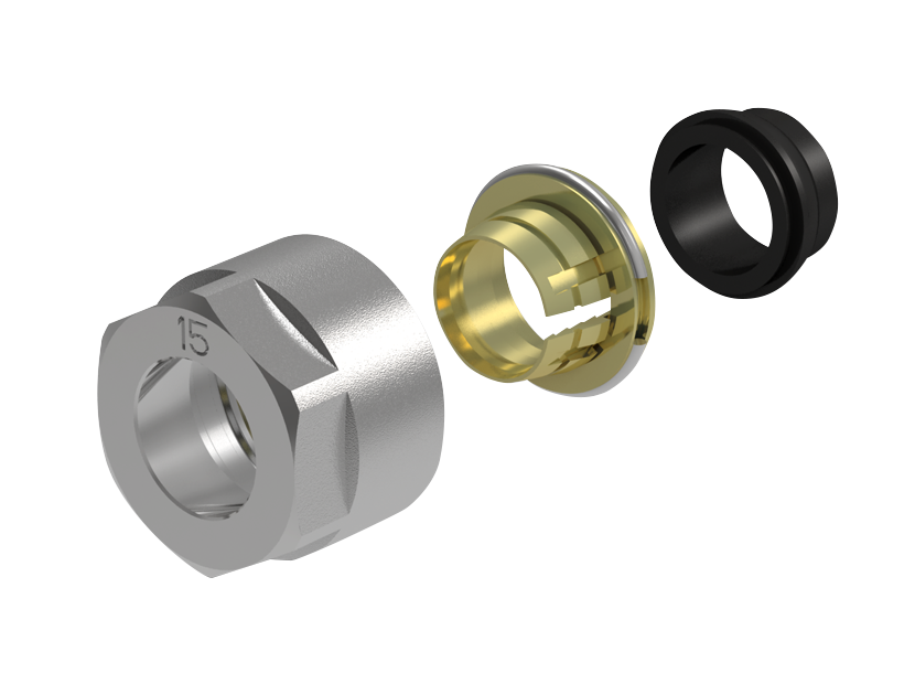 Концовка для монтажной трубки Royal Thermo AXIOpress 3/4 RTE 50.034