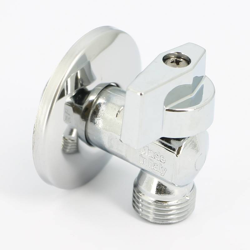 Кран шаровой Uni-Fitt 1/2 НН для подключения бачков и смесителей хром 180A2000