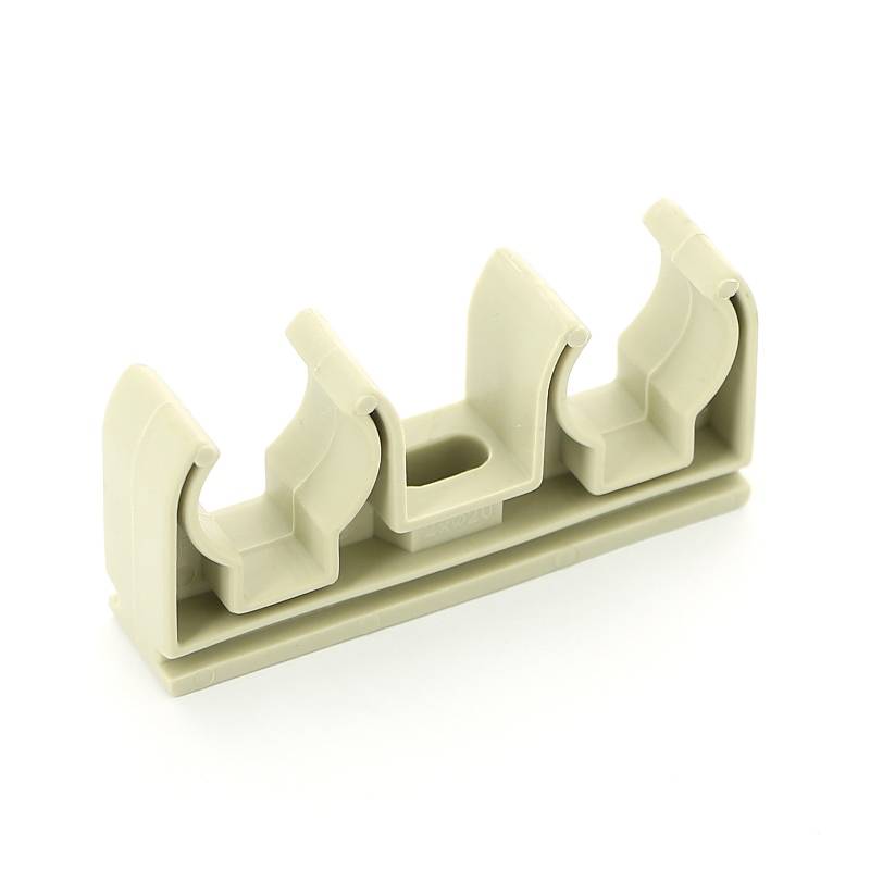 Опора для полипропиленовых труб Heisskraft двойная 20 мм 50220