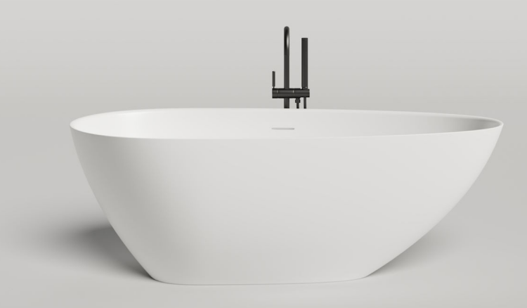 Ванна Salini Paola 1720x825x600 мм отдельностоящая овальная белый 1015104G