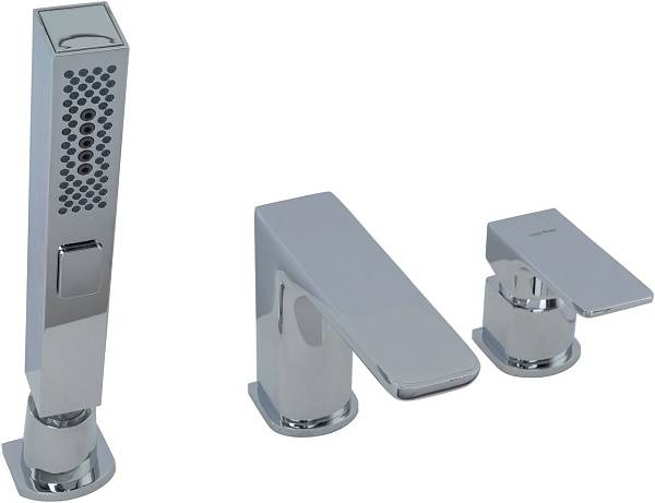 Смеситель на борт ванны Allen Brau Infinity на 3 отверстия хром 5.21008-00