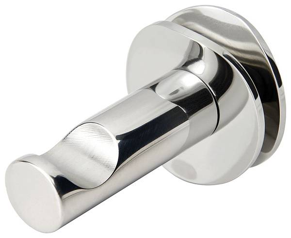 Вешалка-линза для полотенцесушителя Стилье без покрытия 00100-0051