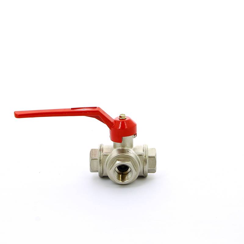 Кран шаровой трехходовой ITAP 128 T-порт рычаг 1/2 ВВ 1280012T