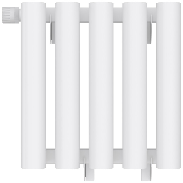 Дизайн-радиатор Сунержа Кумир-0 300x330 мм 5 секций EU50 белый матовый 30-0350-3005