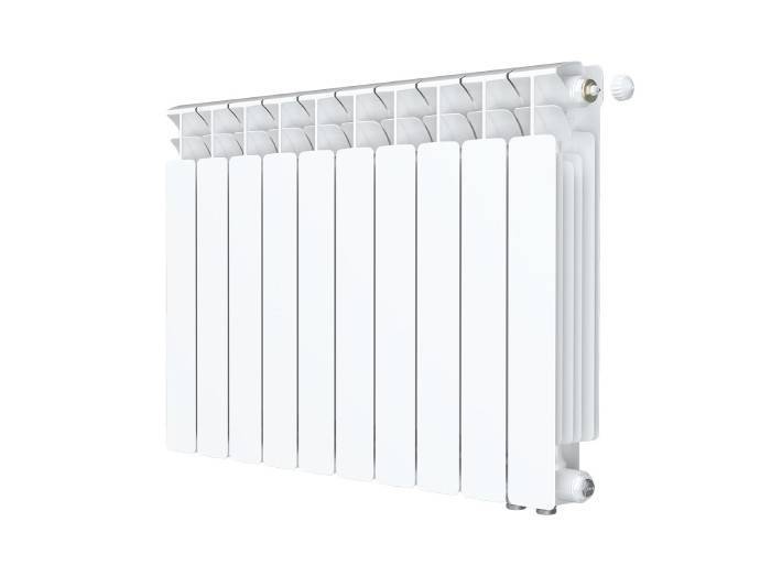 Радиатор биметаллический RIFAR Base Ventil 500 10 секций нижнее правое подключение RBV510R