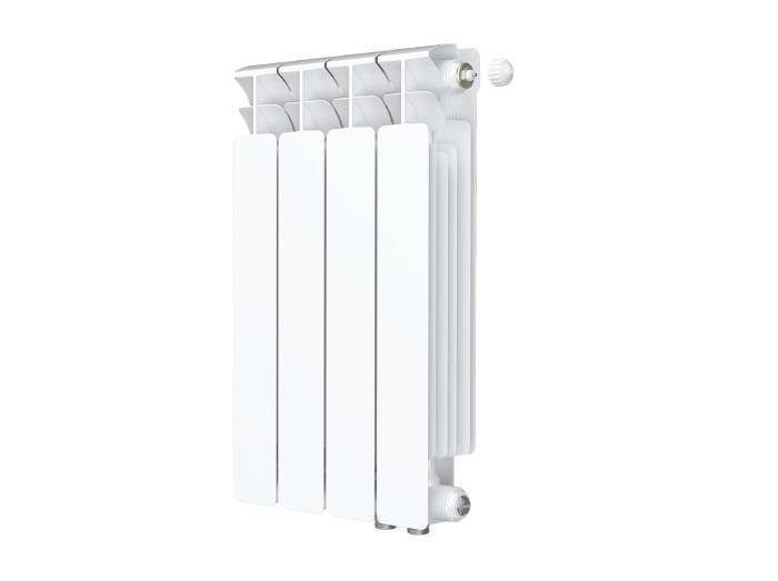 Радиатор биметаллический RIFAR Base Ventil 500 4 секции нижнее правое подключение RBV504R