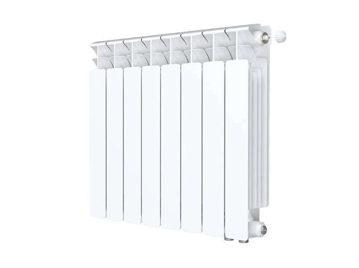 Радиатор биметаллический RIFAR Base Ventil 500 8 секций нижнее правое подключение 11456