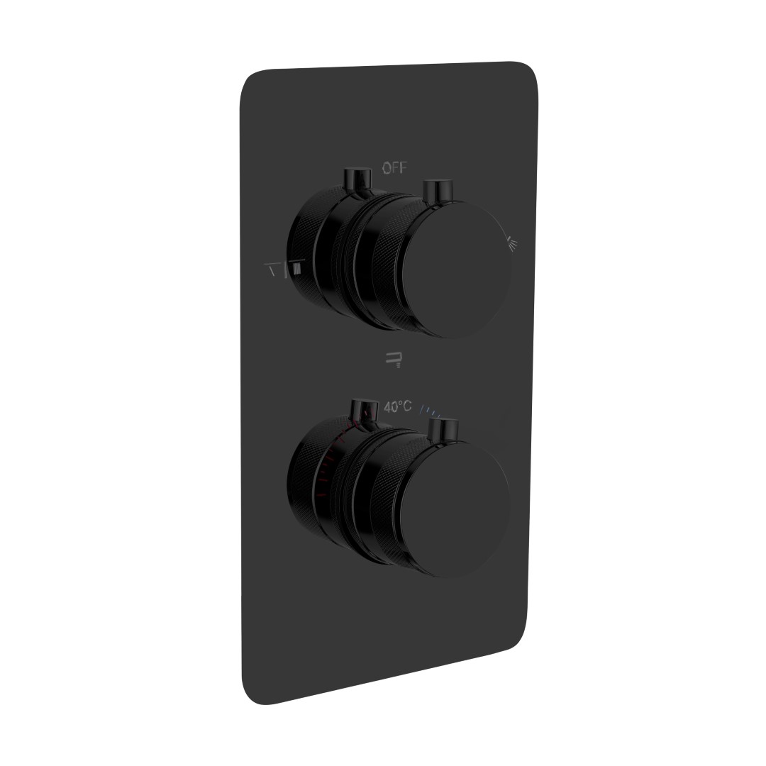 Смеситель термостатический встраиваемый Boheme Cell на 3 потребителя с внутренней частью shine gun metal 134-3-SGM