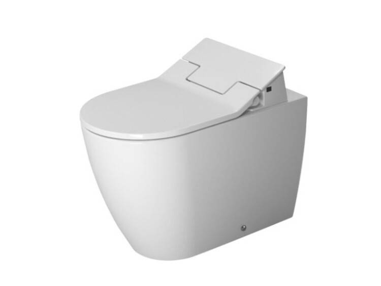 Унитаз приставной Duravit ME by Starck Rimless 370x600x400 мм белый 2169590000