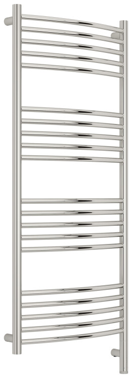 Полотенцесушитель электрический Сунержа Богема 3.1 выгнутая 500x1200 мм МЭМ нижнее справа полированная сталь 00-6003-1250