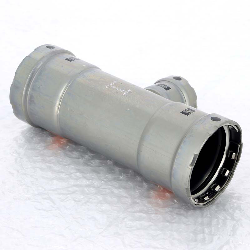 Тройник пресс Megapress Viega 2x1x2 695132