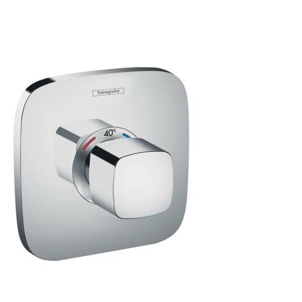 Термостат для душа Hansgrohe Ecostat E на 2 потребителя встраиваемый хром 15706000