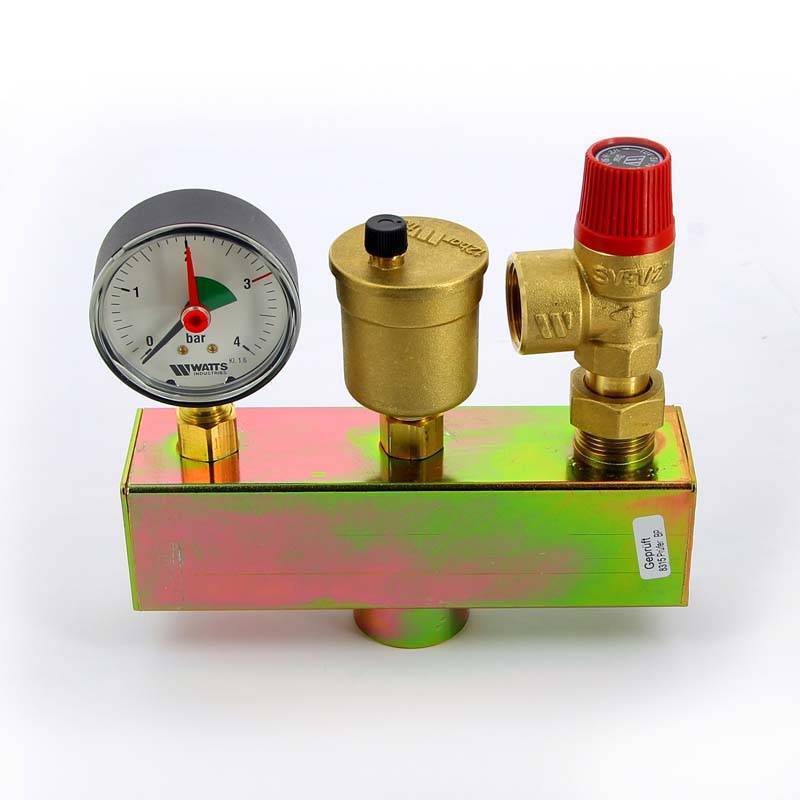 Группа безопасности котла Watts KSG 30/ISO до 50 кВт 1 3 бар сталь с теплоизоляцией 10005227