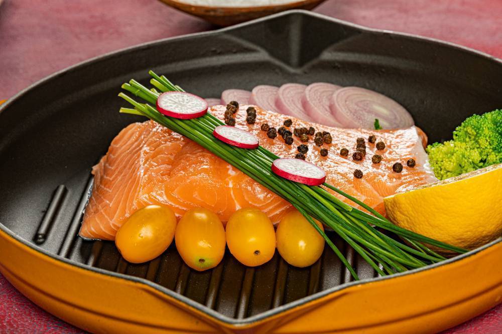 Сковорода-гриль чугунная Hosseven HS Y GTV 28 YELLOW 28 см А752528