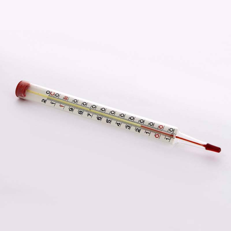 Термометр спиртовой Watts F+R804 стеклянный 0-120 °C 195 мм 10006405