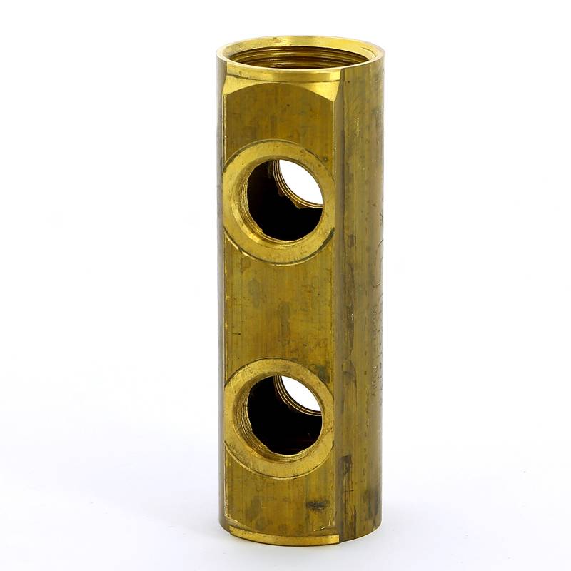 Коллектор магистральный двусторонний ITAP 860 1 ВВ 2 выхода 1/2 ВР межосевое 50 мм 860010002