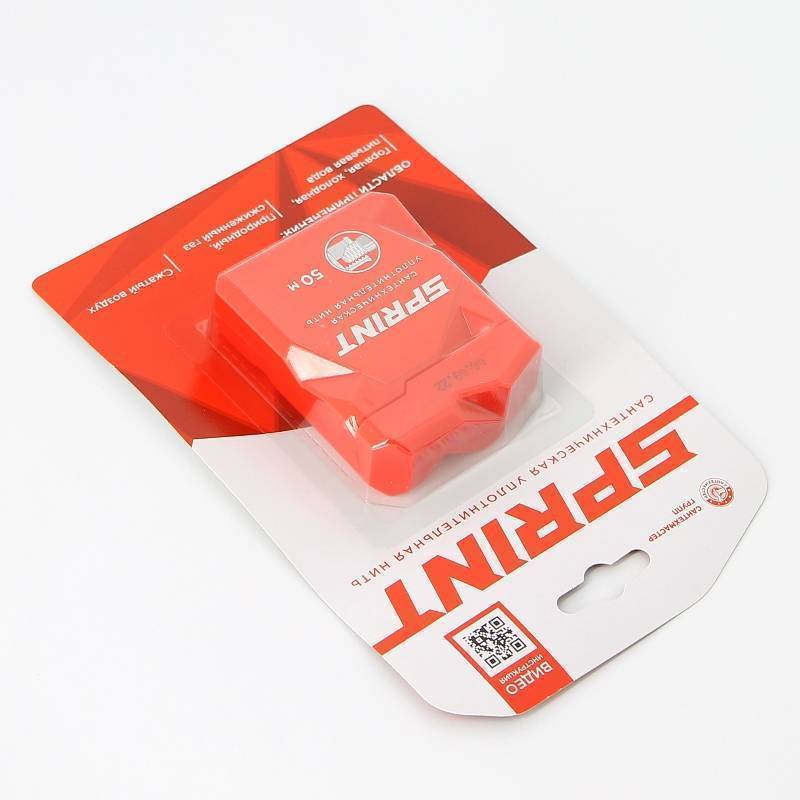 Нить уплотнительная Сантехмастер Sprint 50 м блистер 61011