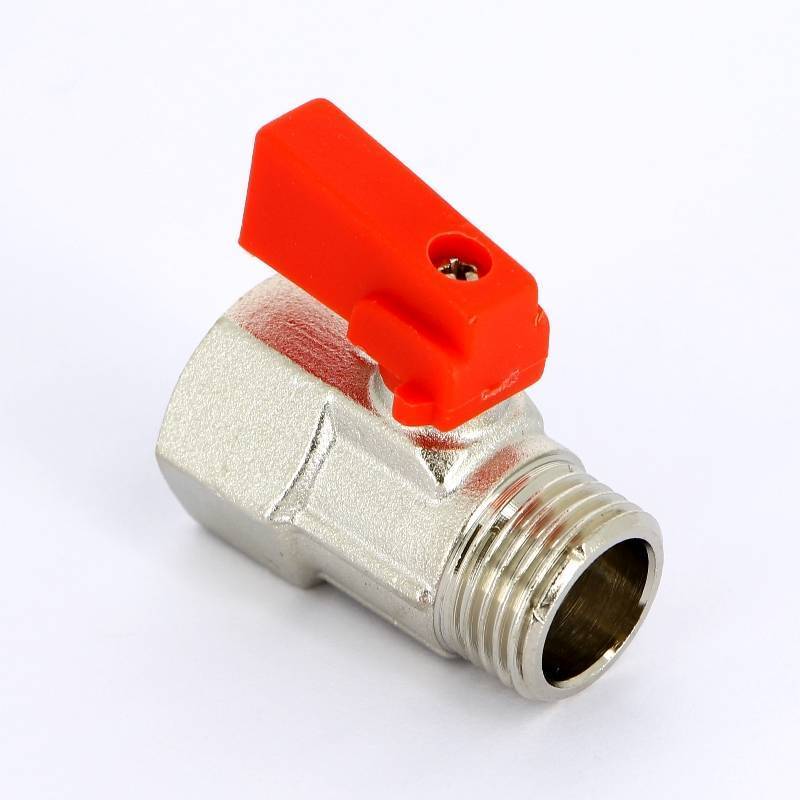 Кран шаровой мини Uni-Fitt НВ 1/2 ручка-флажок 121N2000