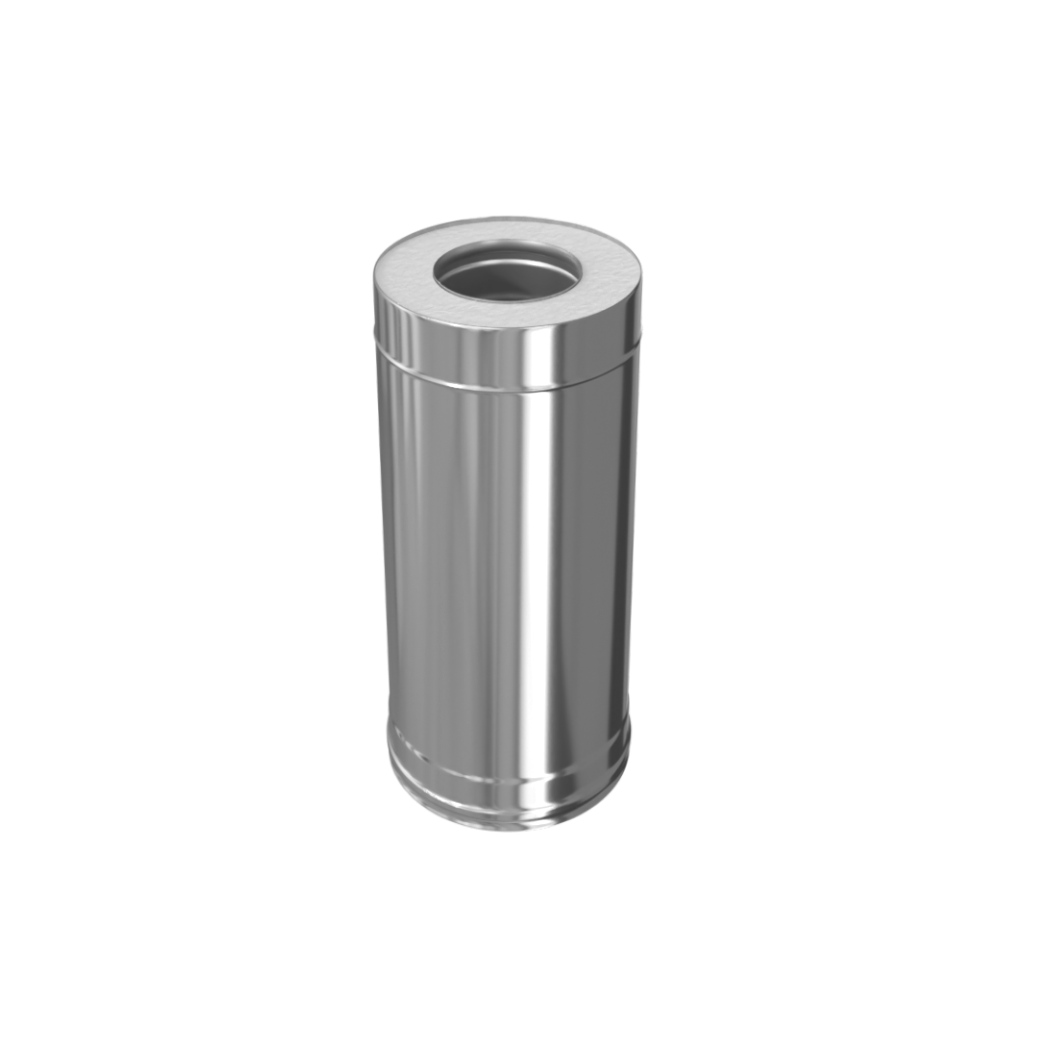 Труба-сэндвич УМК 0.5 м Ø115/200 мм AISI 304 0.8 мм нерж/ceramics 00-00000403
