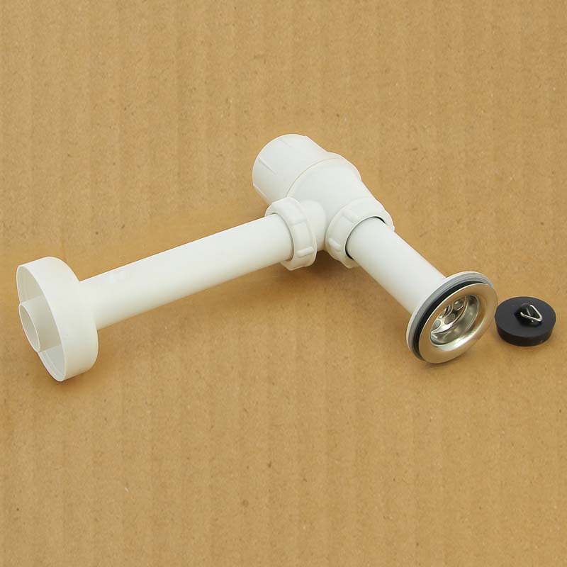 Сифон бутылочный Viega 5726 1 1/2х40 мм с горизонтальным отводом пластиковый 309312