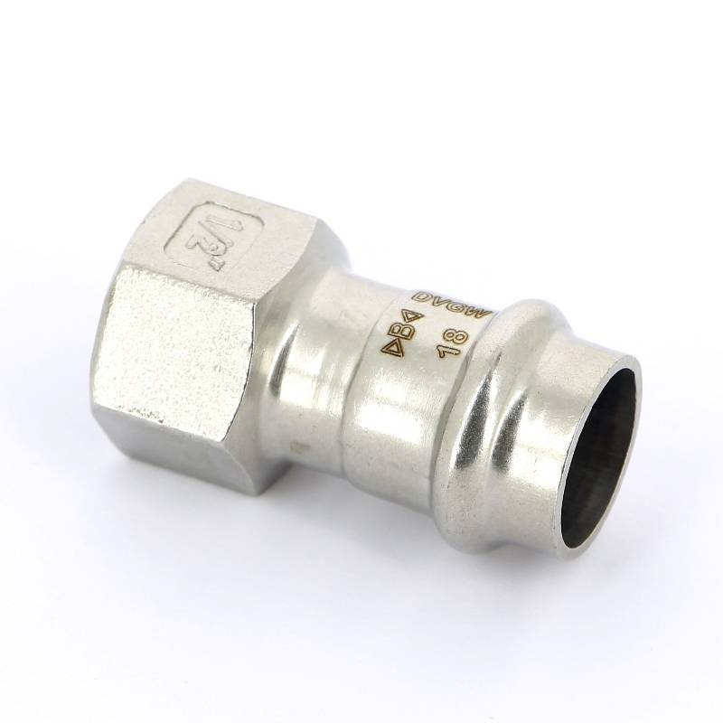 Муфта пресс IBP >B< Press Inox нержавеющая сталь ВР 18x1/2 PS4270G0180400