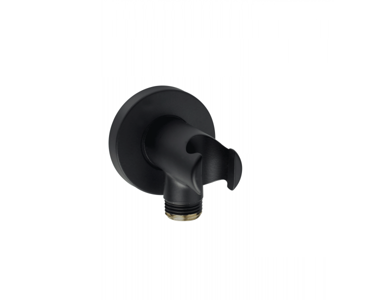 Шланговое подсоединение Bossini черный матовый C12000073