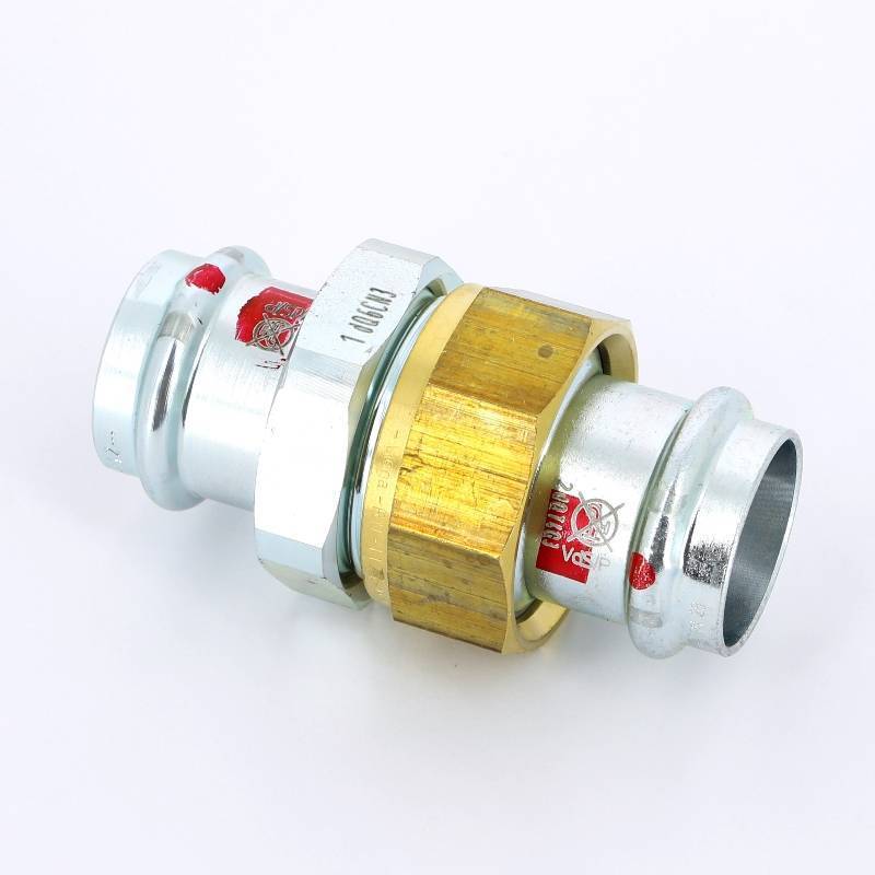 Муфта разъёмная пресс Viega Prestabo оцинкованная сталь 28 мм 559335