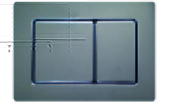 Панель смыва Boheme 650-SGM стальная оружейная сталь глянцевая 650-SGM