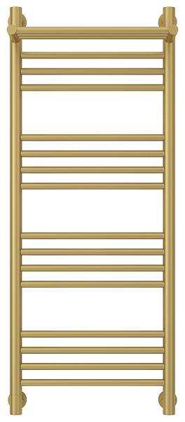 Полотенцесушитель водяной Сунержа Богема+ с 1 полкой 400х1000 мм матовое золото 032-0223-1040