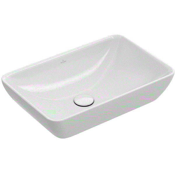 Раковина Villeroy & Boch Venticello 550х360 мм CeramicPlus альпийский белый 411355R1