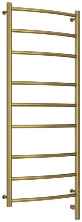 Полотенцесушитель электрический Сунержа Галант 3.0 1200x500 мм МЭМ подключение справа состаренная латунь 05158011250