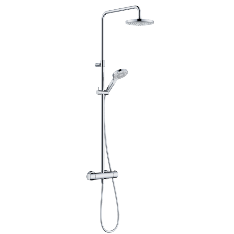 Душевая стойка Kludi DIVE Dual Shower System без смесителя хром 6907905-00