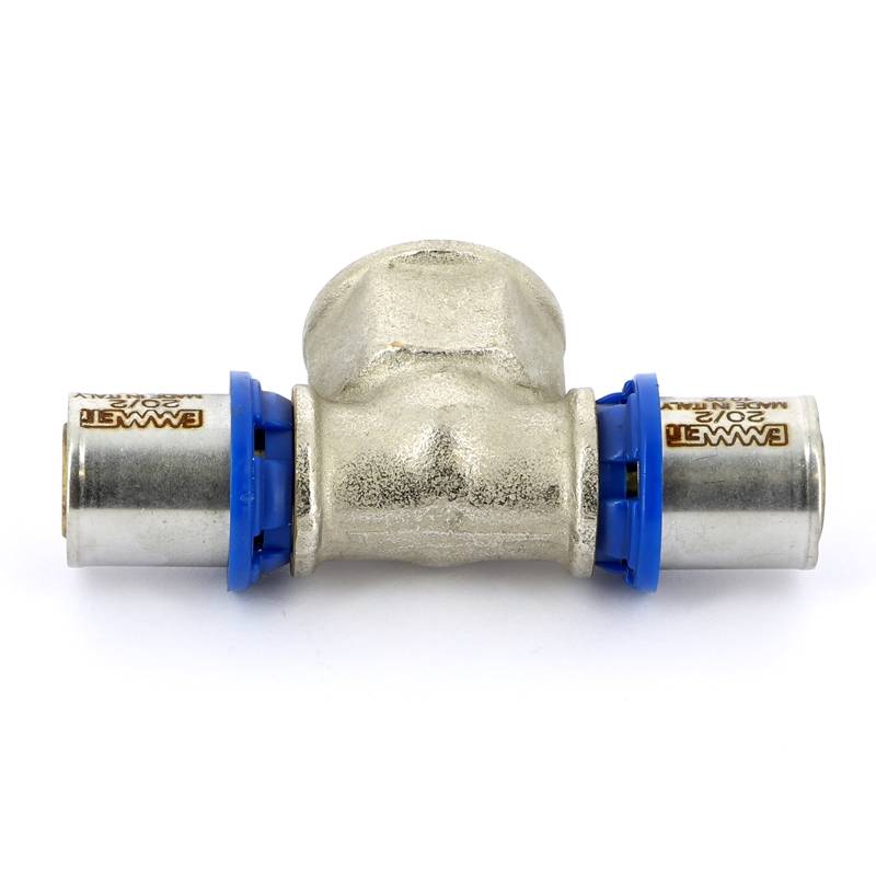 Тройник пресс-В Emmeti 20x3/4x20 мм 28101405