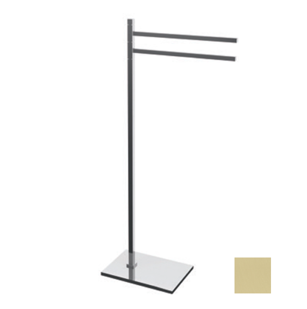 Полотенцедержатель напольный Bertocci Settecento 180x260x840 мм Soft Gold 14507600150