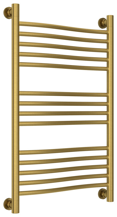 Полотенцесушитель водяной Сунержа Флюид 800x500 мм состаренная латунь 051-0222-8050