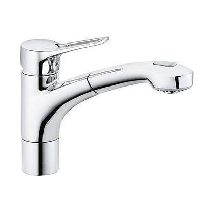 Смеситель для кухни Kludi MX для безнапорных водонагревателей белый/хром 399420562