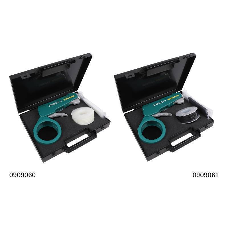 Пистолет для стяжки кабеля Walraven BIS StarLock I лента 15 м и 100 замков белый 0909060