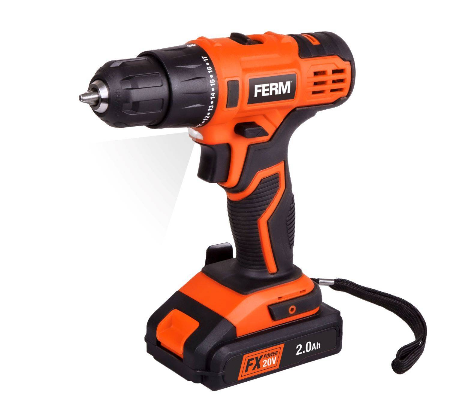 Аккумуляторная дрель-шуруповерт Ferm CDM 20В CDM