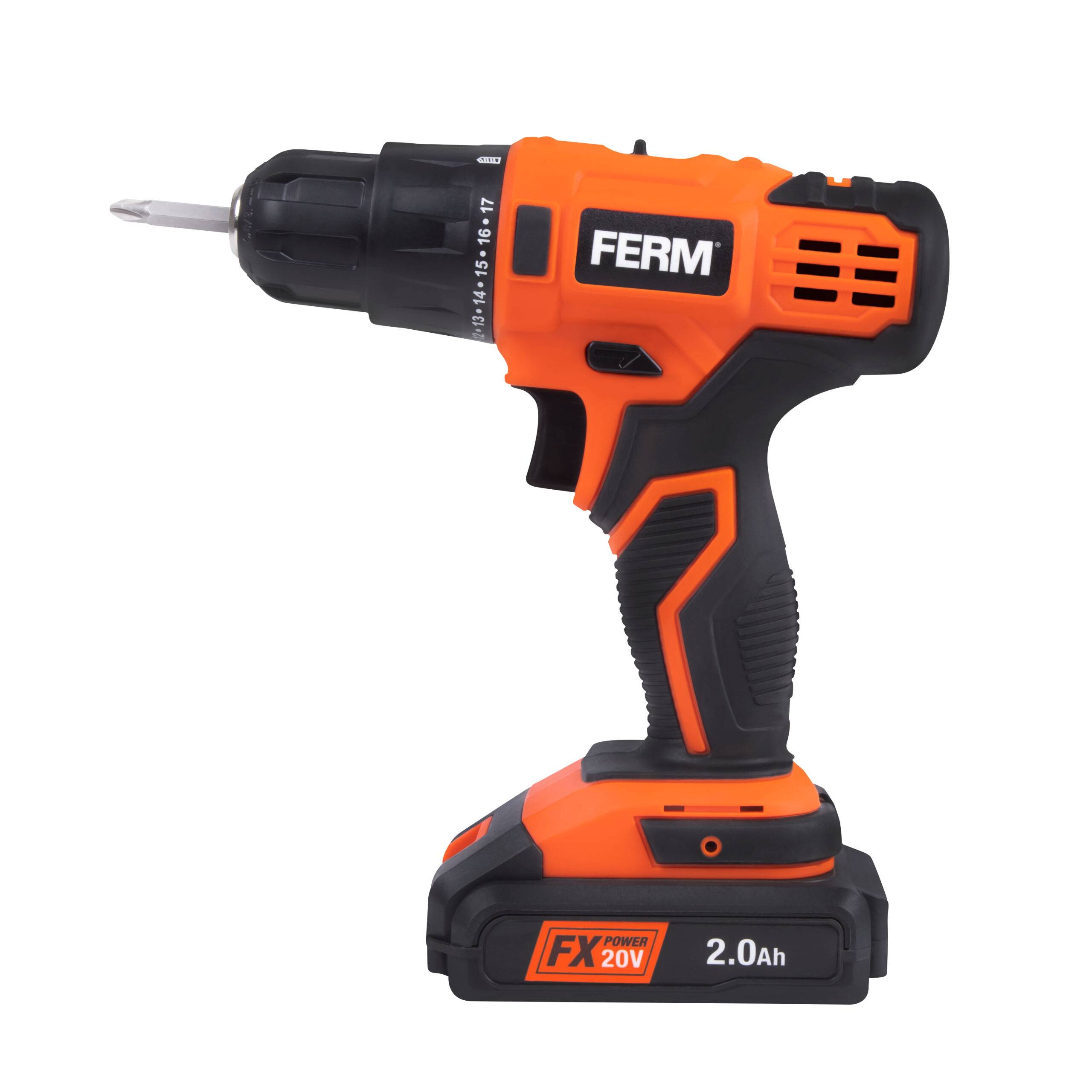 Аккумуляторная дрель-шуруповерт Ferm CDM 20В CDM