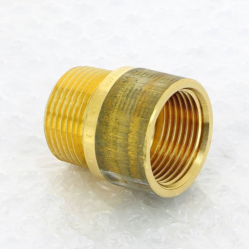 Переходник НВ Viega 1x1 бронза 449315