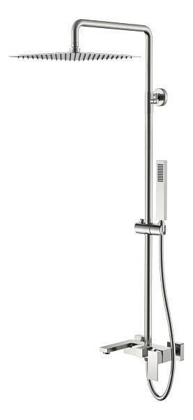 Душевая стойка Boheme Qubic никель 478-NB