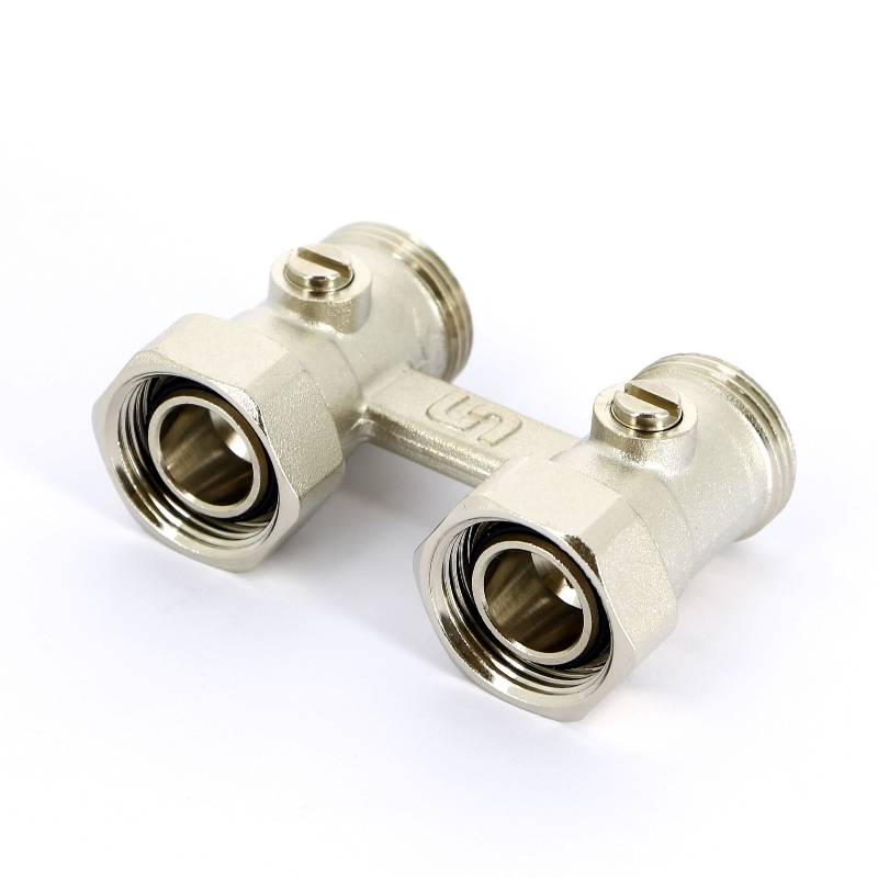 Узел радиаторный прямой Uni-Fitt для двухтрубных систем НВ 3/4 EK x 3/4 EK 192N3300