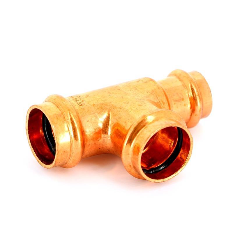 Тройник пресс IBP >B< Press 28х28х22 мм медь P5130 02828022