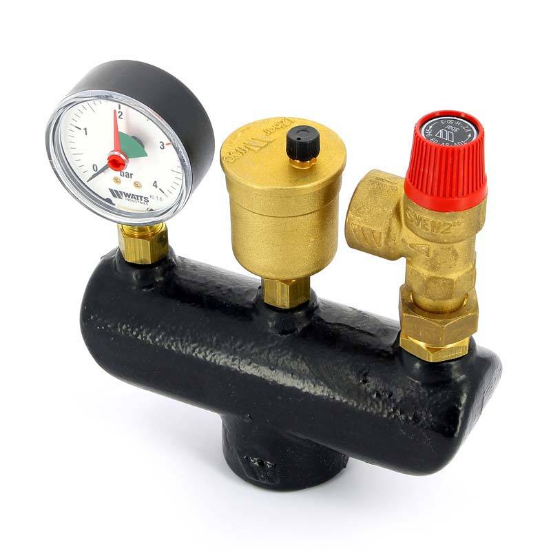 Группа безопасности котла Watts KSG 30 G до 50 кВт 1 3 бар чугун 10005216