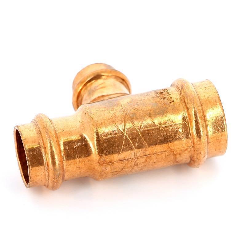 Тройник пресс IBP >B< Press 28х18х22 мм медь P5130 02818022