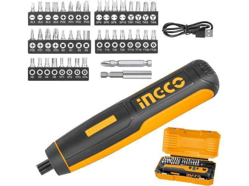 Отвертка аккумуляторная Ingco CSDLI 4 В CSDLI