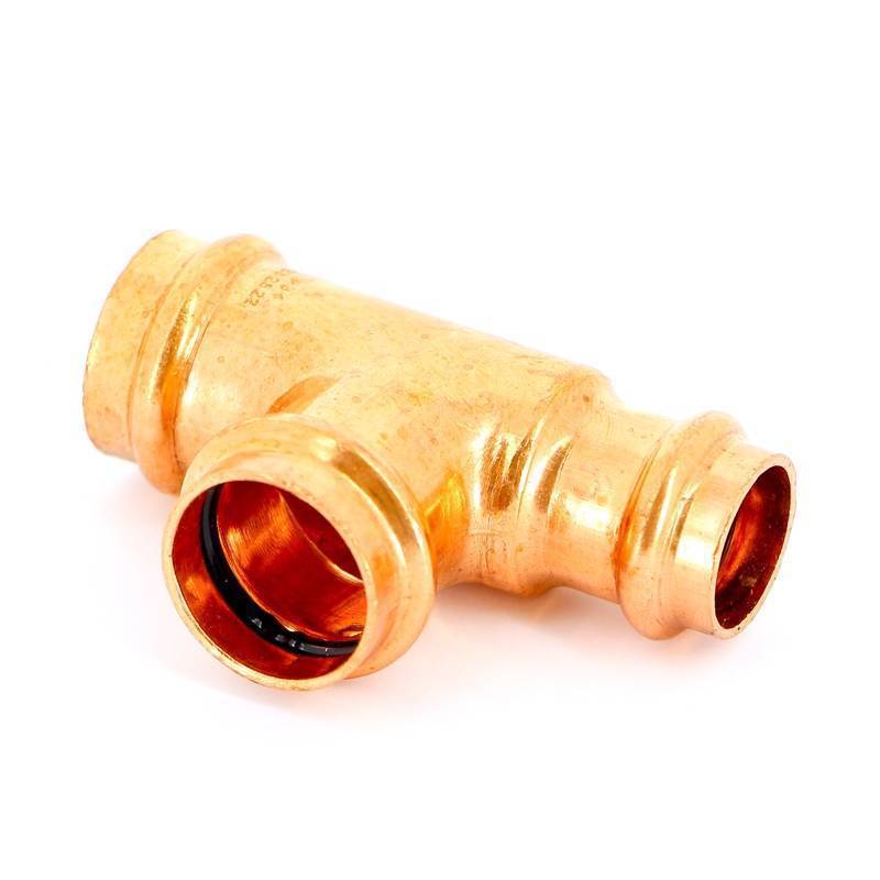 Тройник пресс IBP >B< Press 28х28х22 мм медь P5130 02828022