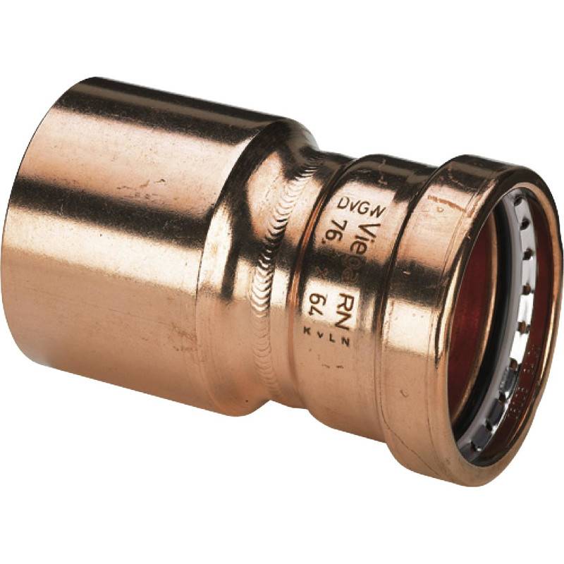 Муфта-вставка пресс медная Viega Profipress XL 108х76.1 мм 477158