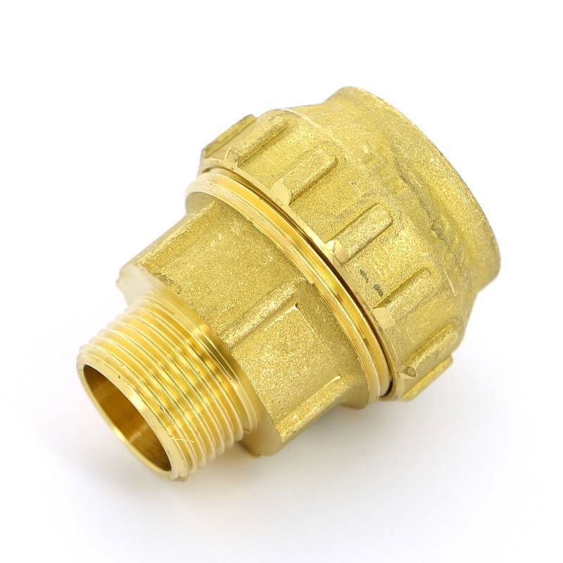 Муфта компрессионная Tiemme 3460CR 32х3/4 наружная резьба 3400065